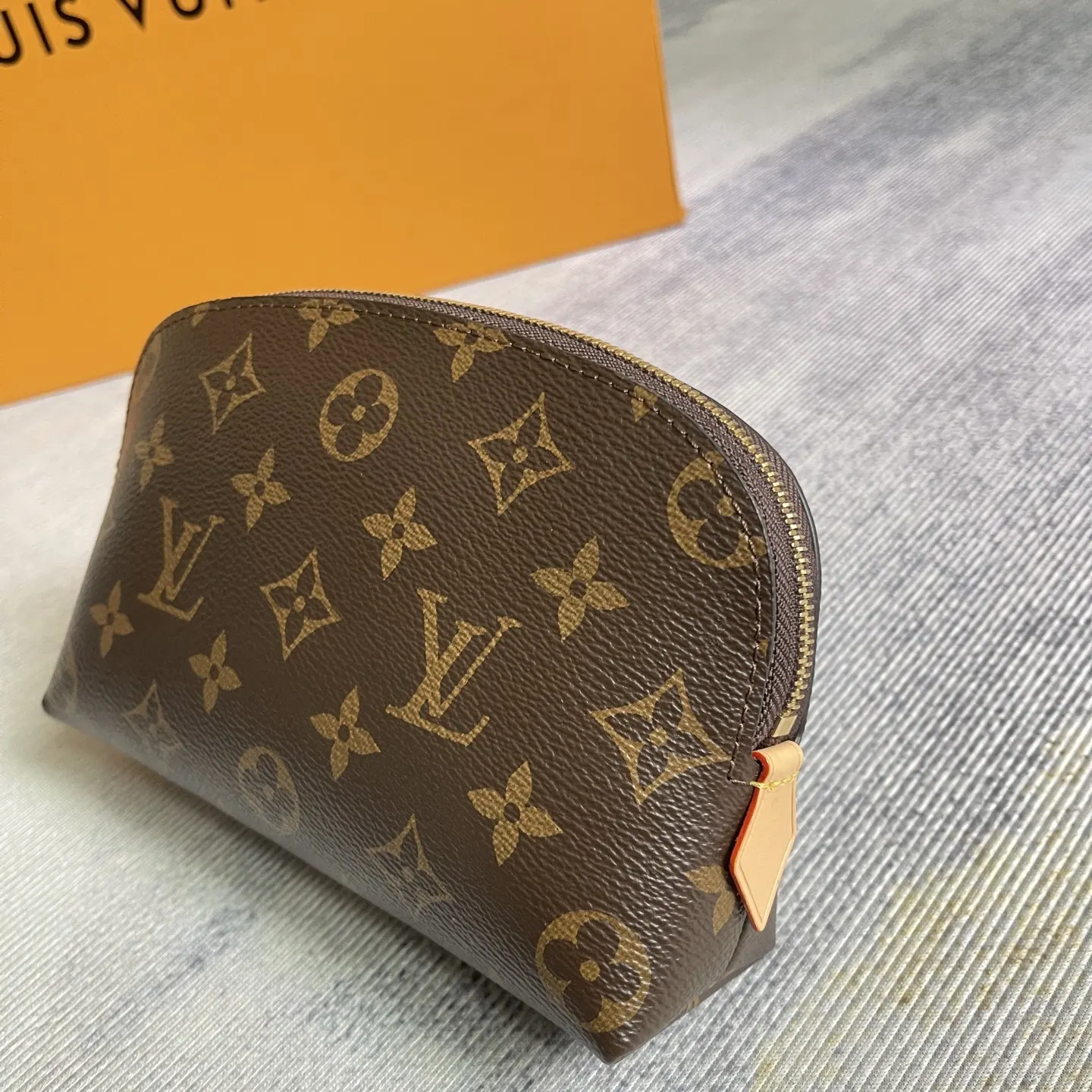 金色 帆布 化妆包 便携收纳款