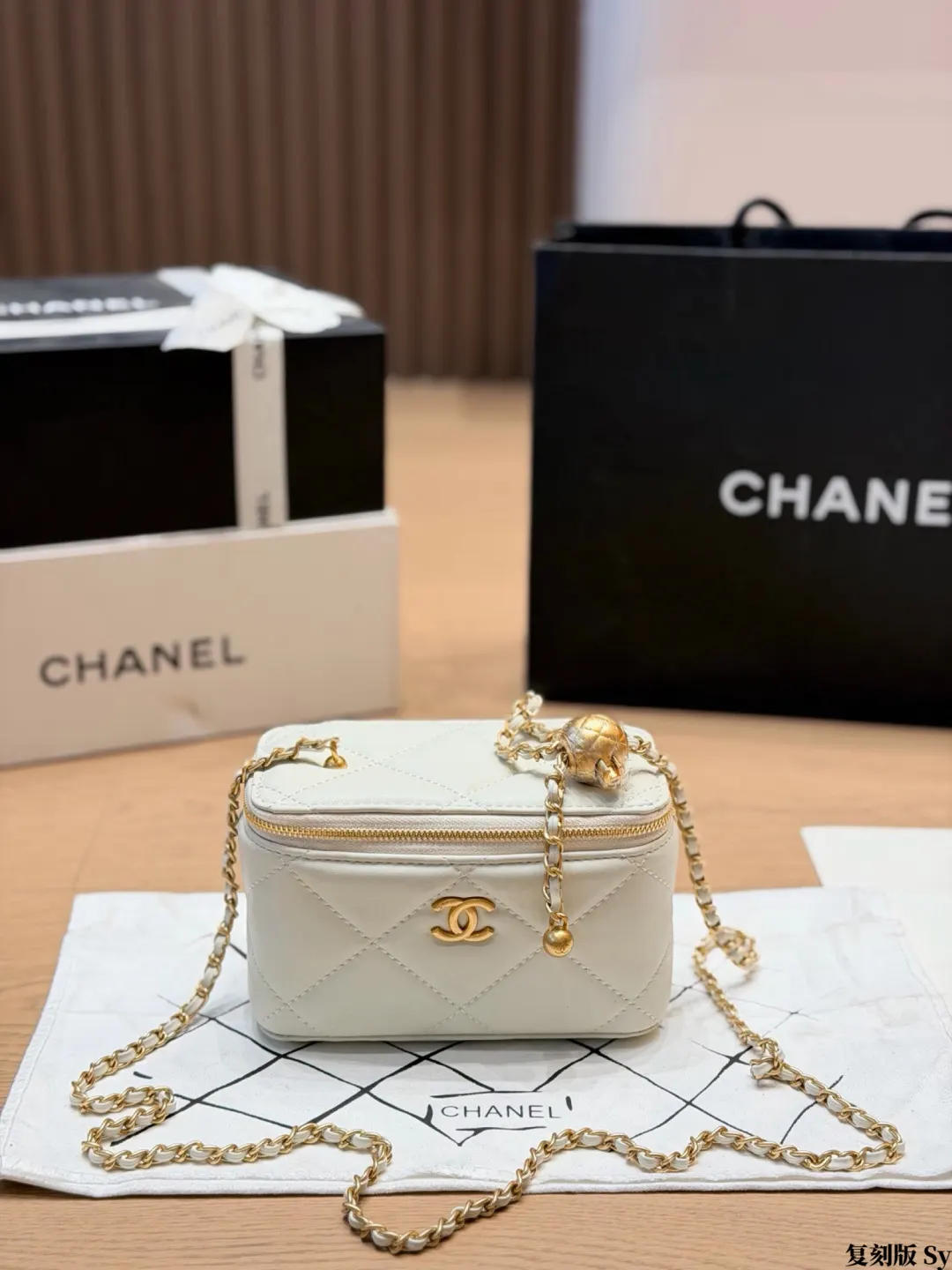 CHANEL 牛皮 链条包 精致链条款