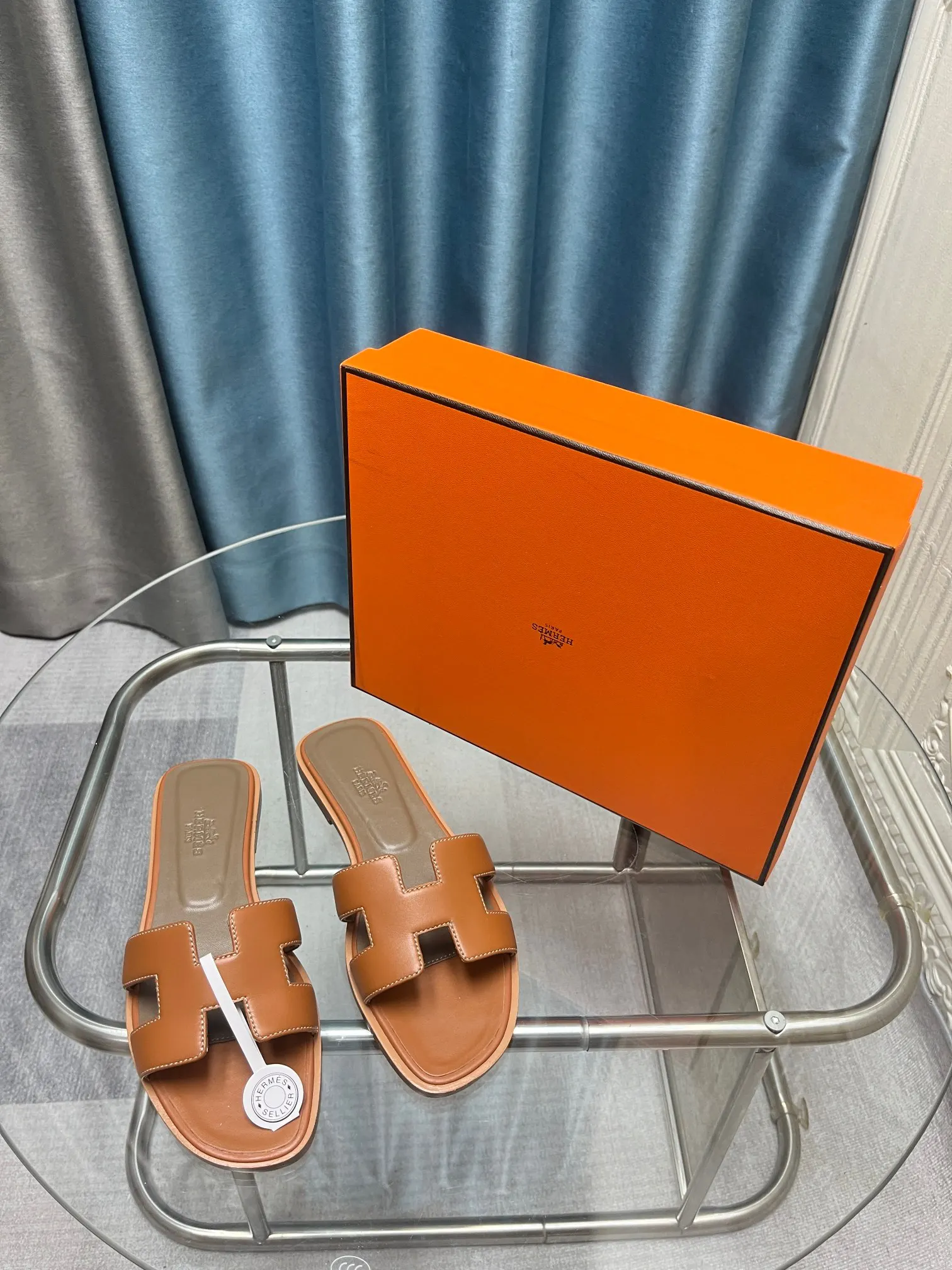 Hermès Oran 拖鞋 舒适