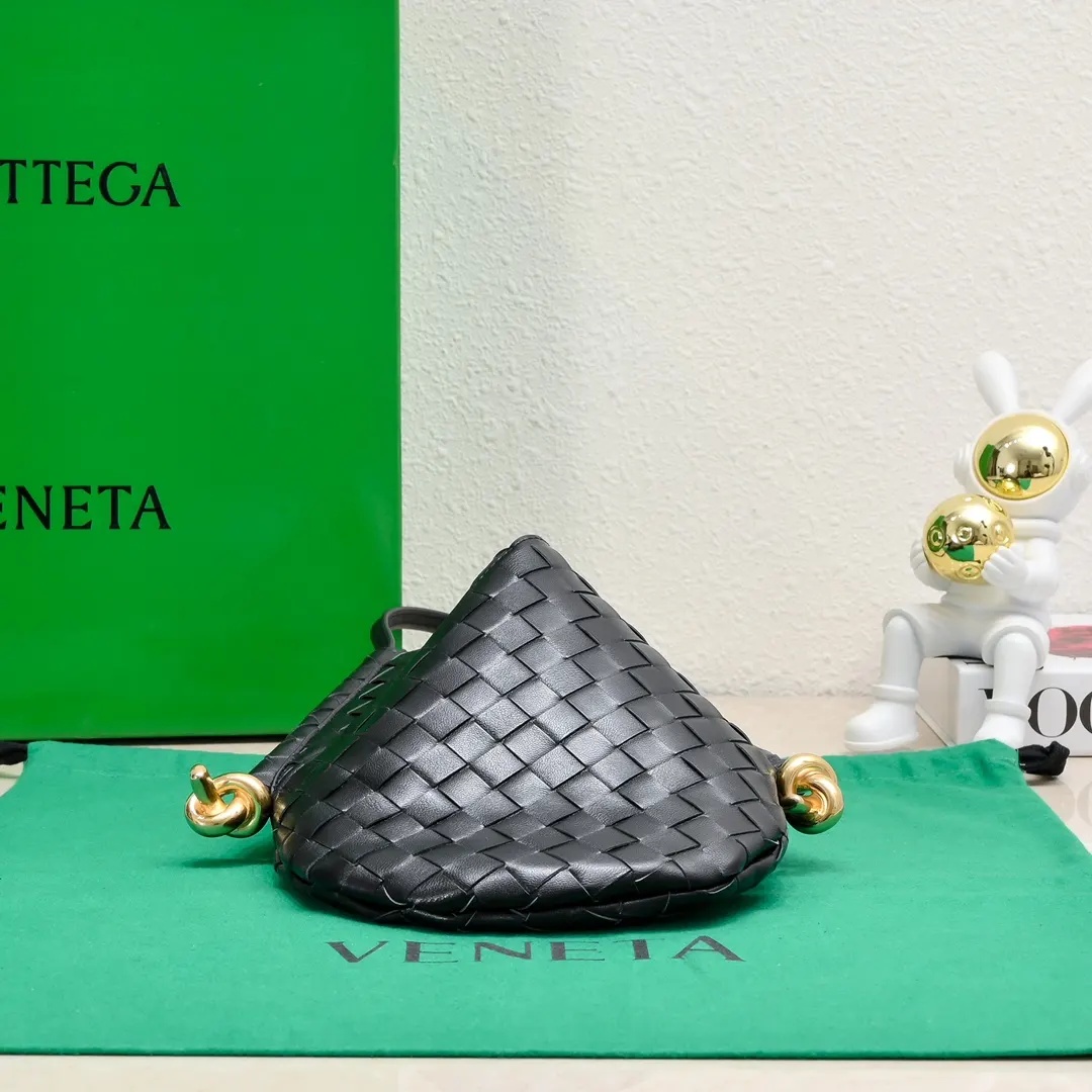 Bottega Veneta 黑色 綠色 皮革 單肩包 日常單肩背款