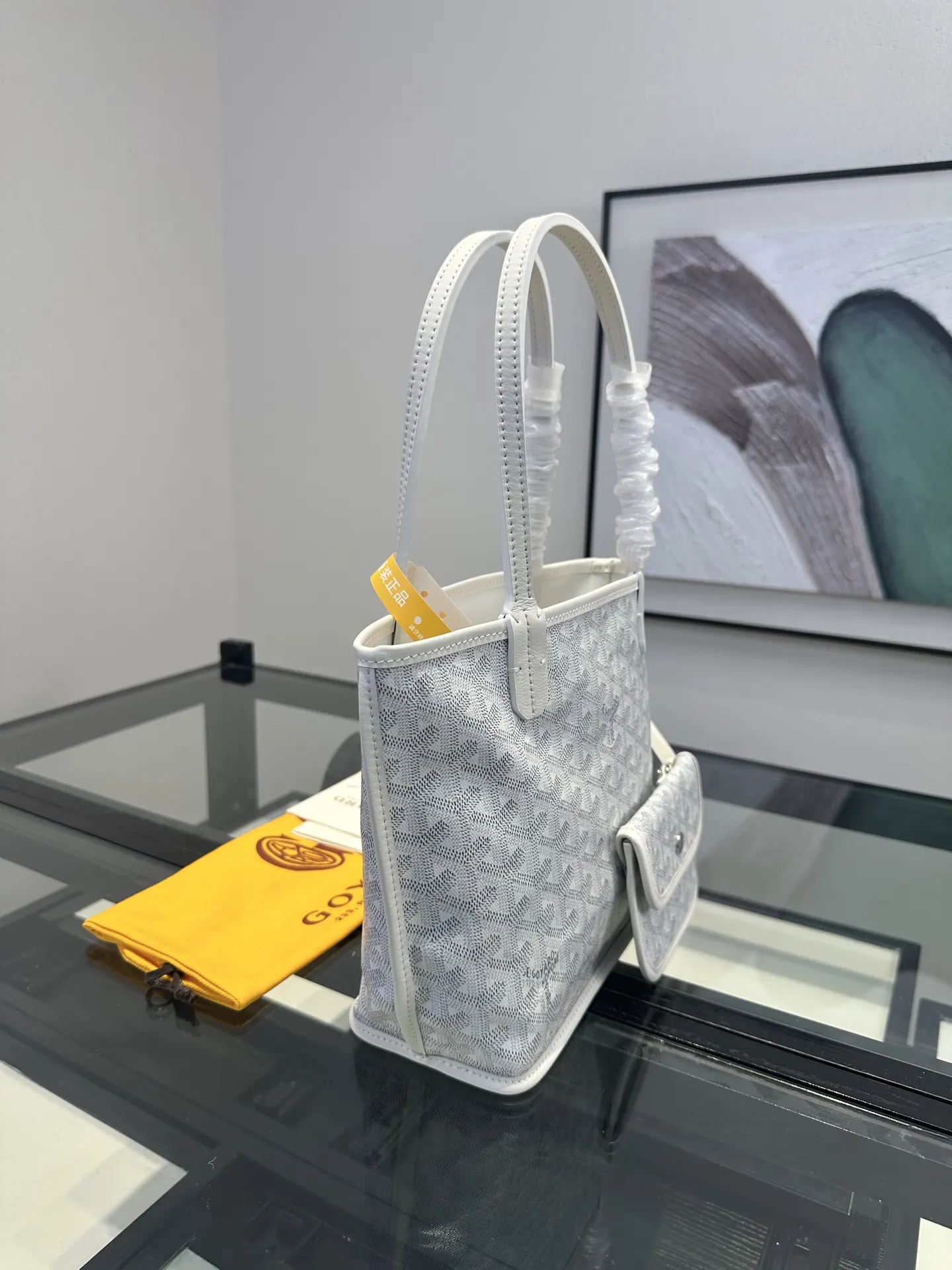 Goyard 白色 小牛皮 托特包 大容量托特款