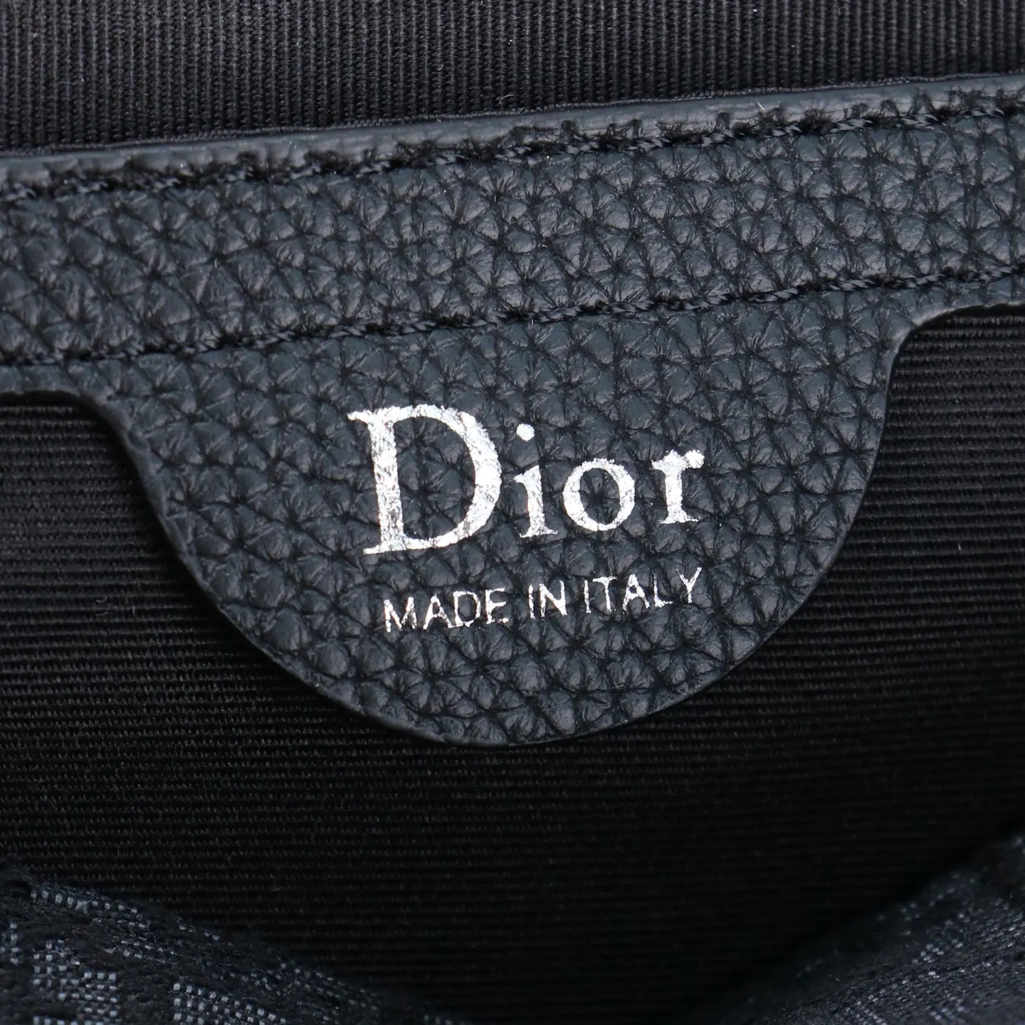 Dior Oblique 黑色牛皮信使包 手提斜挎 手提包