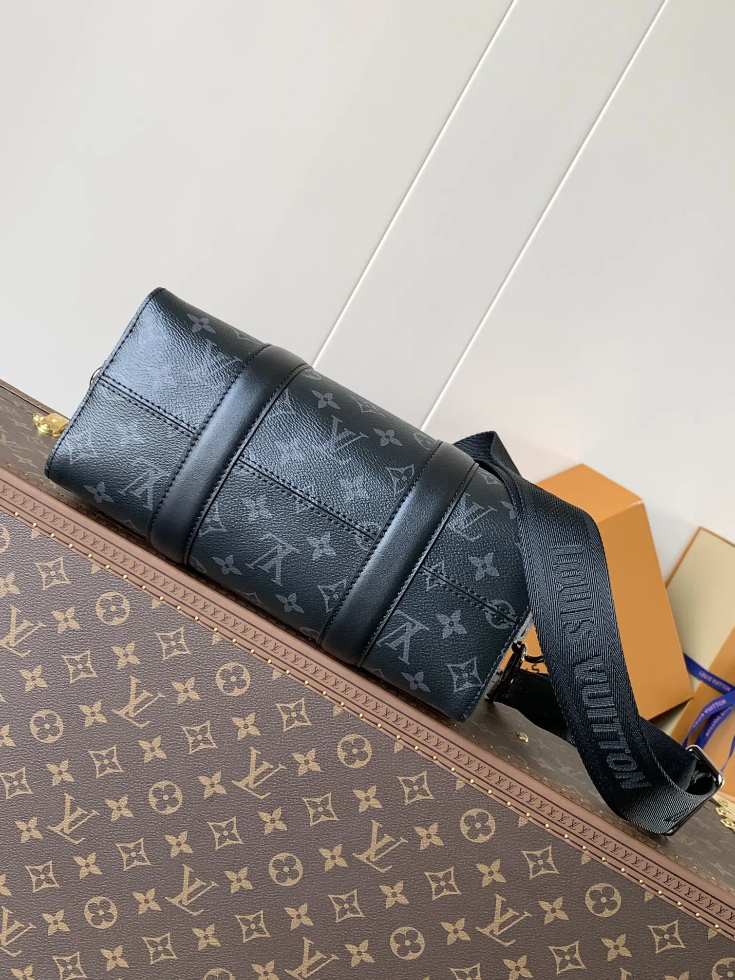 LV 黑色压纹旅行包 通勤款｜ORBUYBAG 岚奢包高端时尚精品
