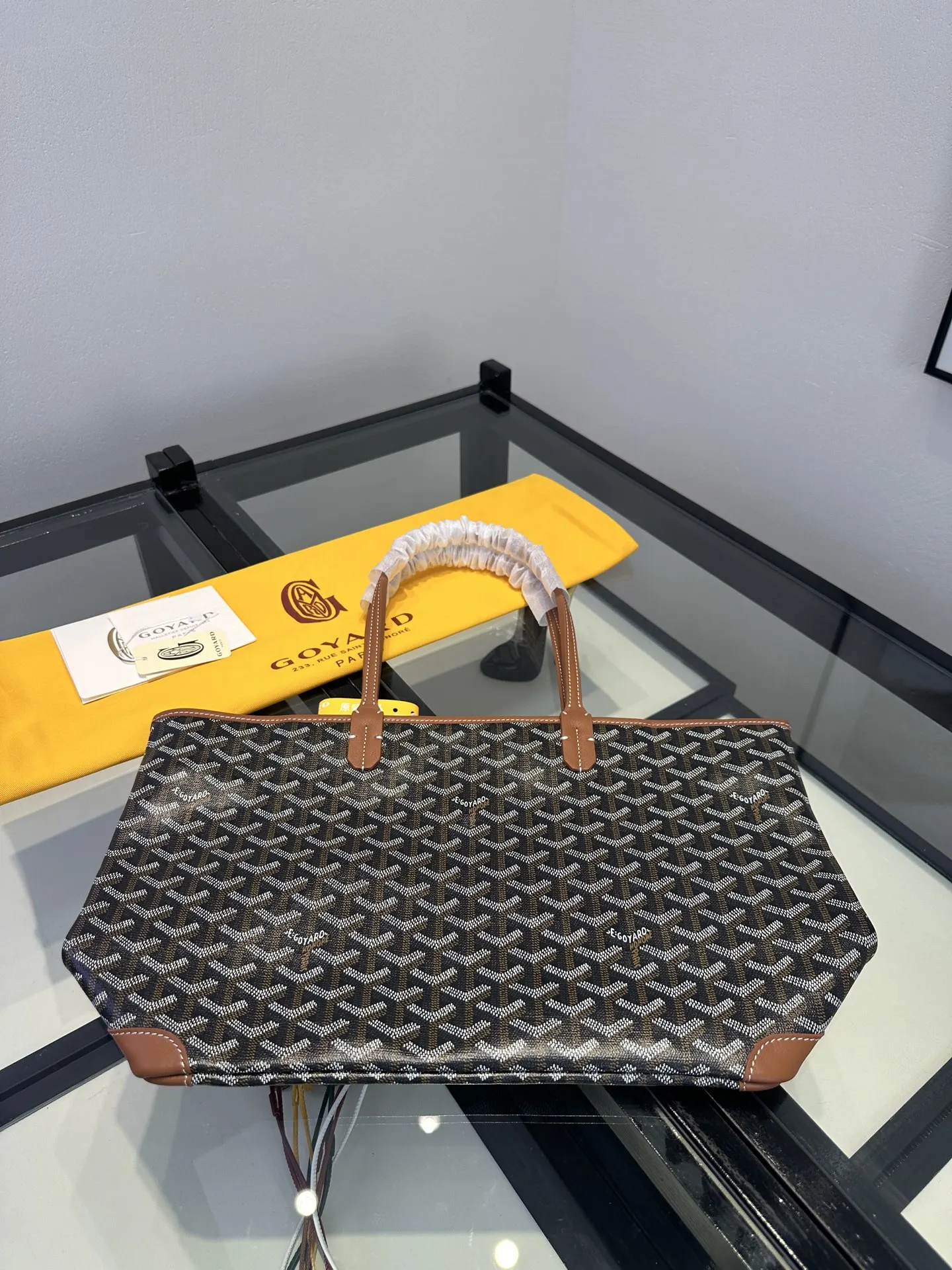 Goyard Brown Tote Bag