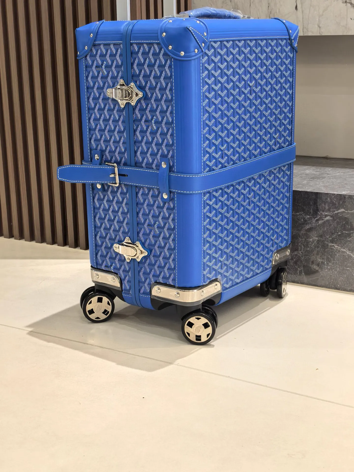 Goyard 戈雅 寸登机箱 全手工精心打造 行李箱 旅行拉杆款 輕便出行款