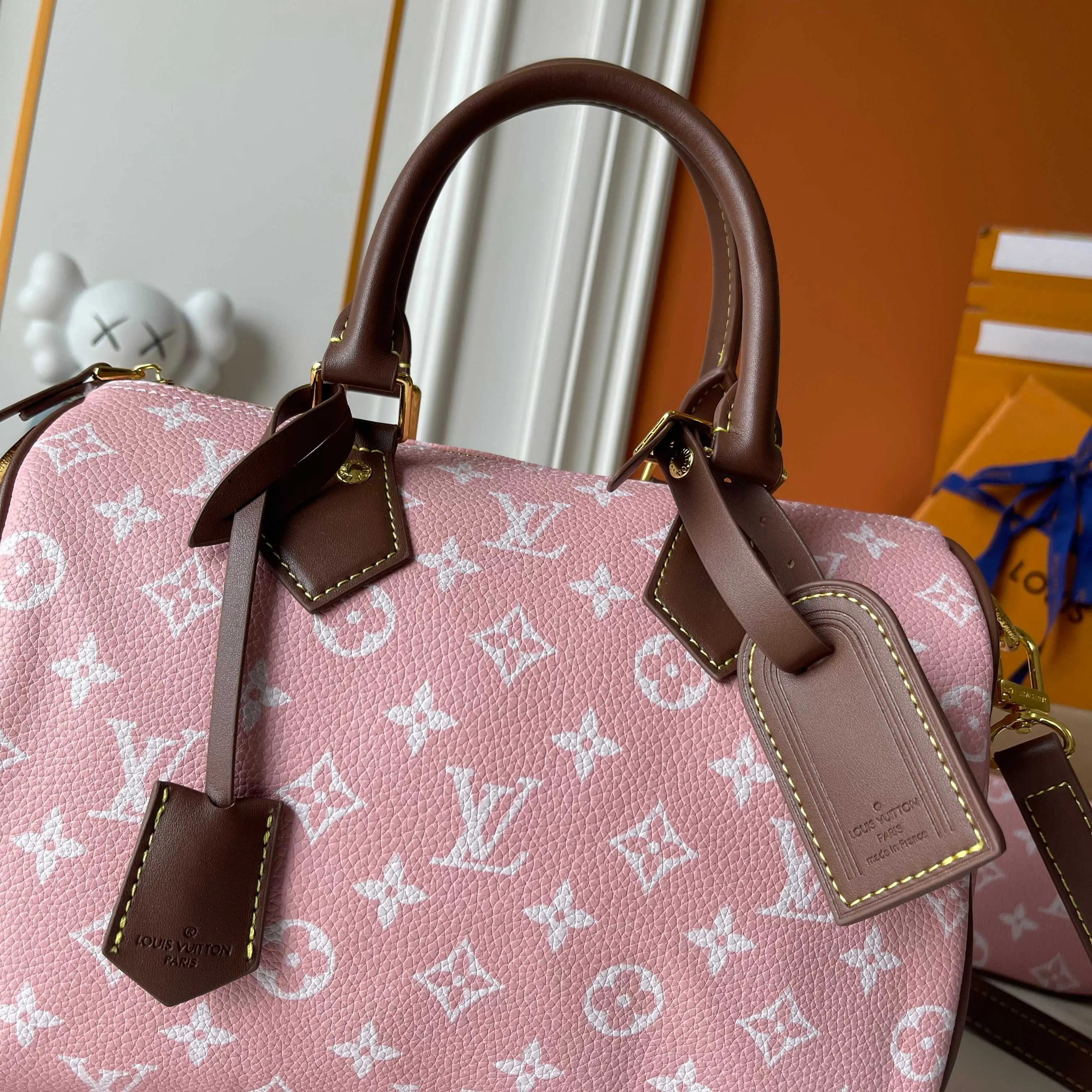 Top Handle Bag Commuter Leather