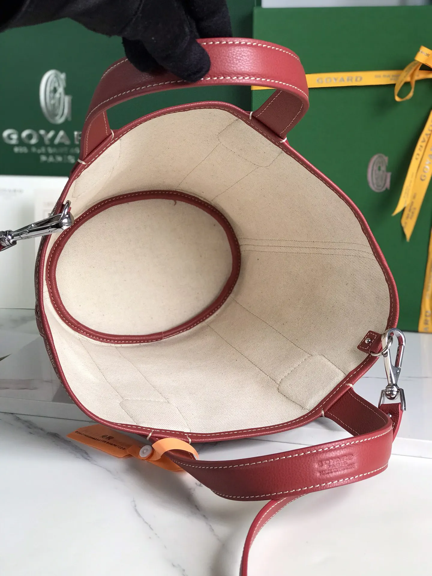 Bucket Bag Casual Leather