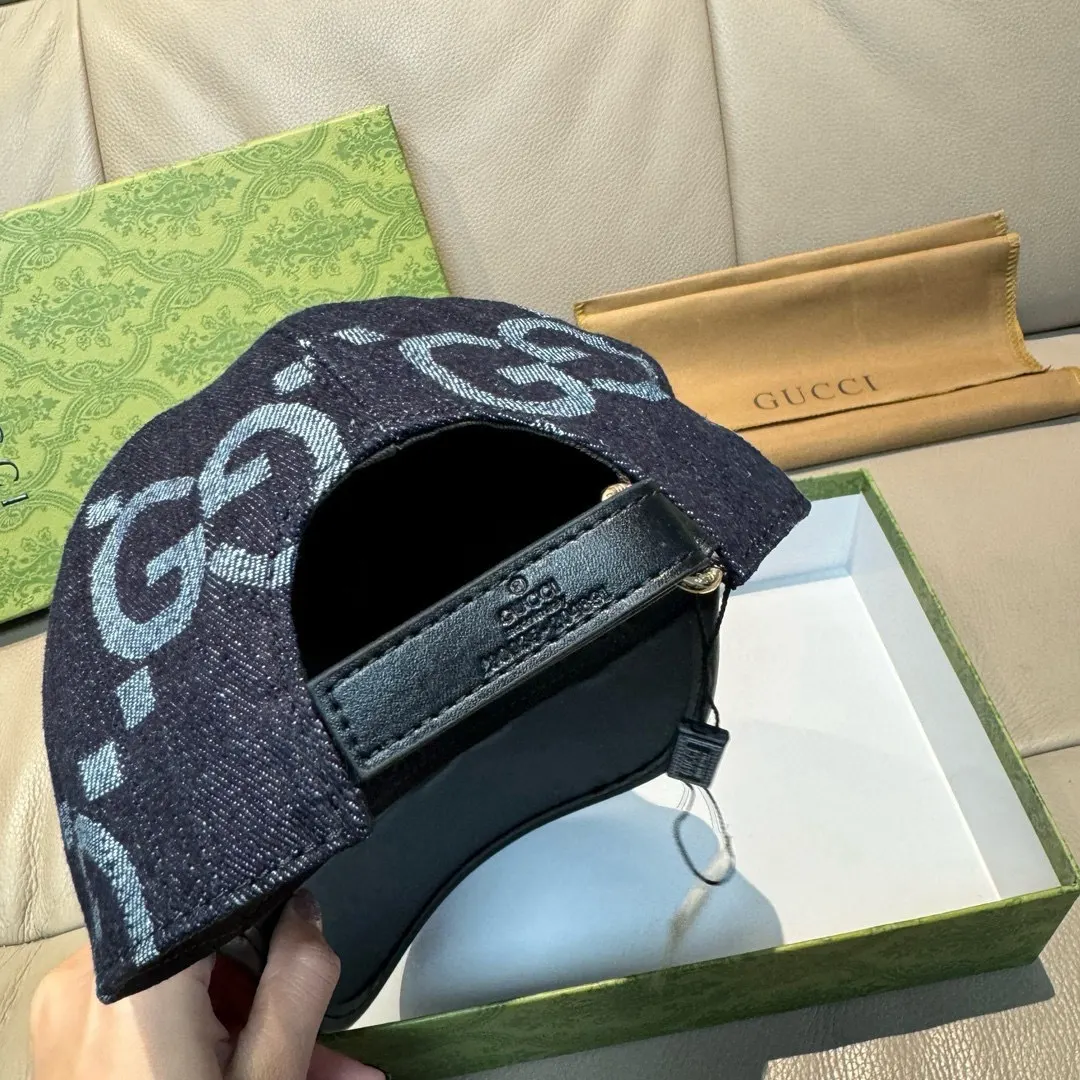 Gucci Leather Hat