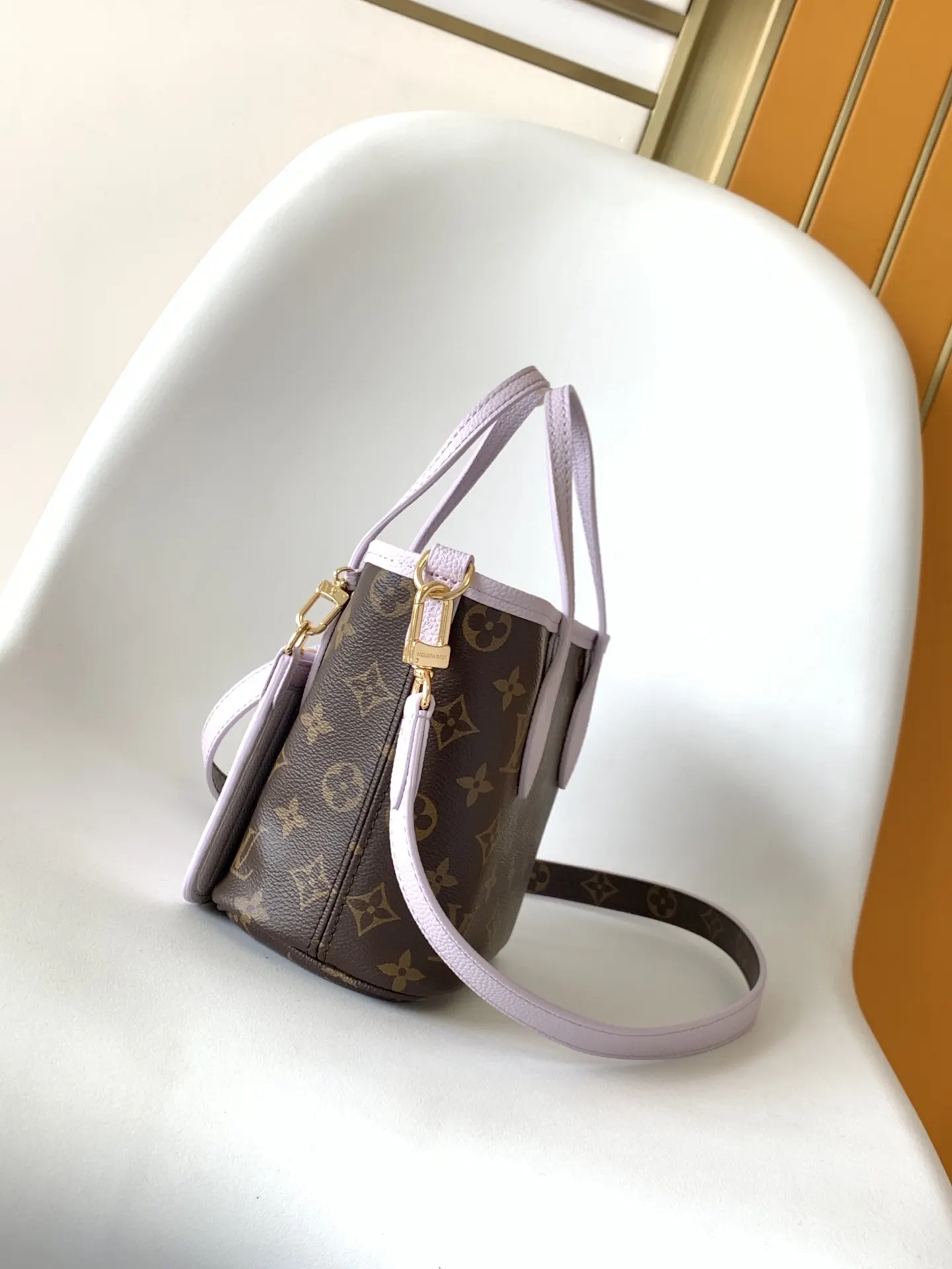LV Neverfull 黑棕配色 托特包 大容量通勤款 手提款｜ORBUYBAG 岚奢包高端时尚精品