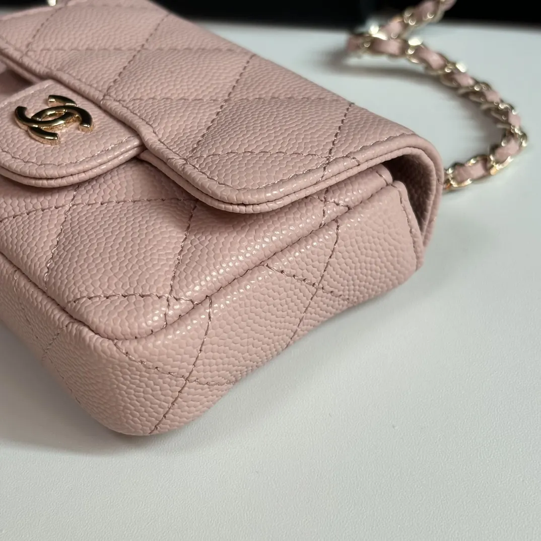 Chanel Cowhide Flap Chain Bag Shoulder and Crossbody Wear