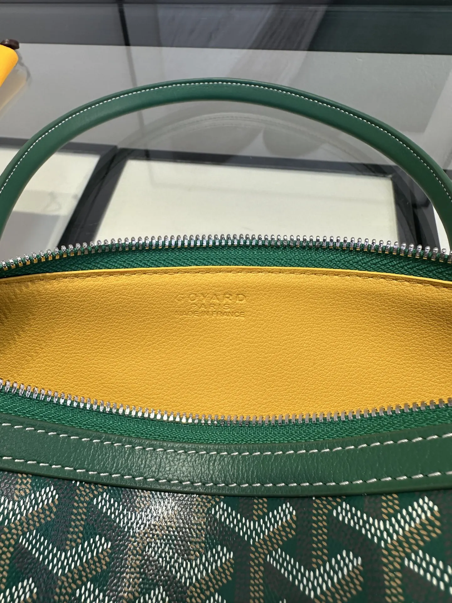Goyard 绿色 手提随性 腋下时髦 轻松适 通勤约会各种场合 腋下包 复古腋下背款