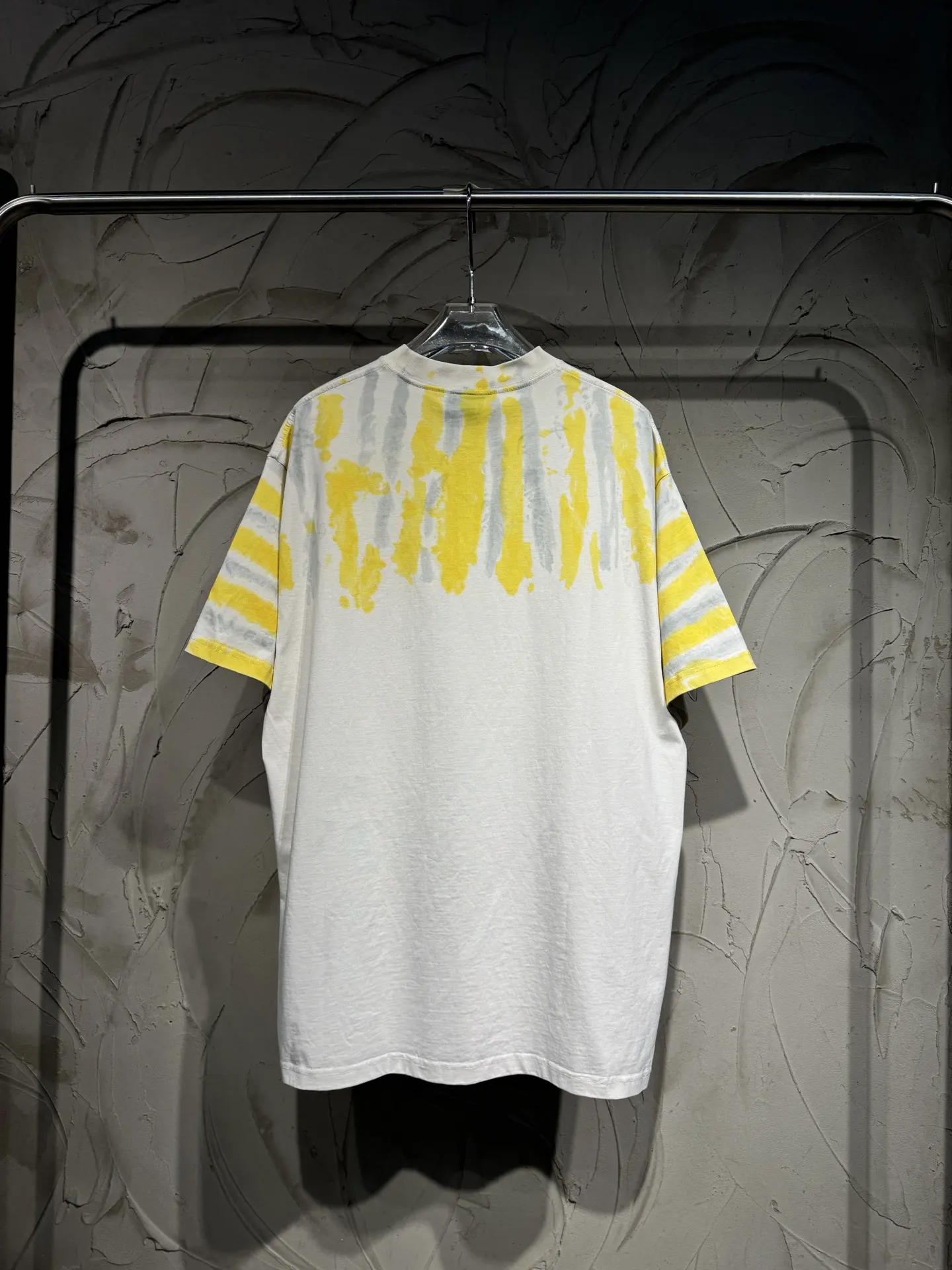 Balenciaga Print Short Sleeve T-Shirt Street