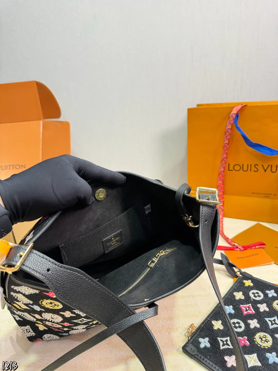 LV CarryAll 老花 牛仔 托特包 大容量托特款