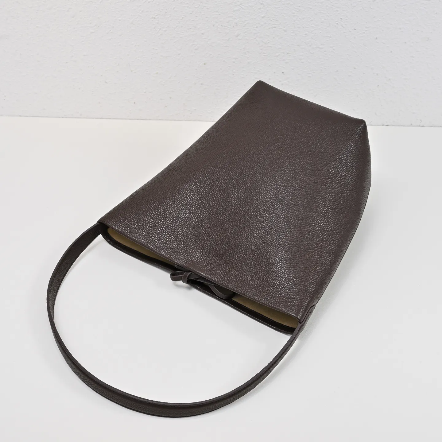 Bucket Bag Casual Leather