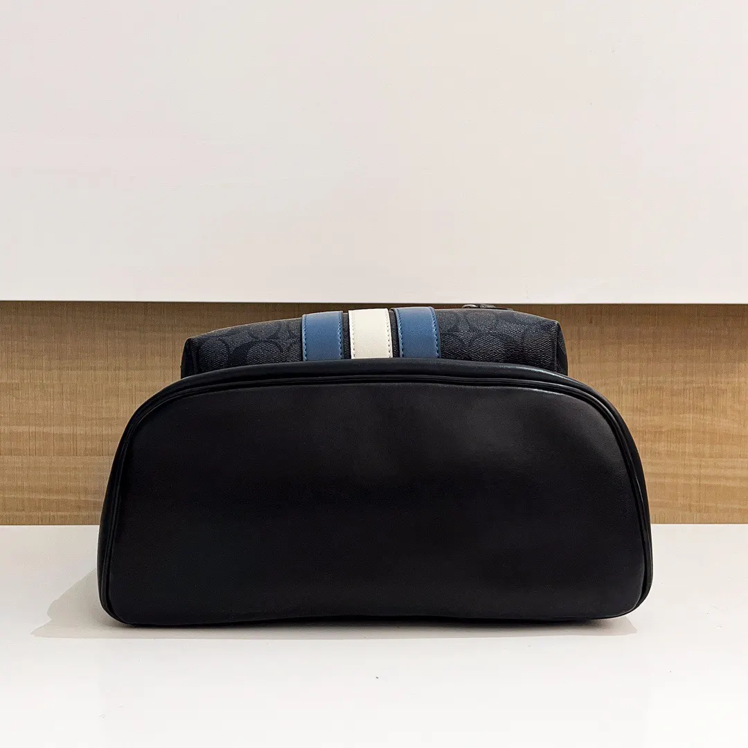 Coach 老花 牛皮 男士雙肩 雙肩包 实用雙肩款