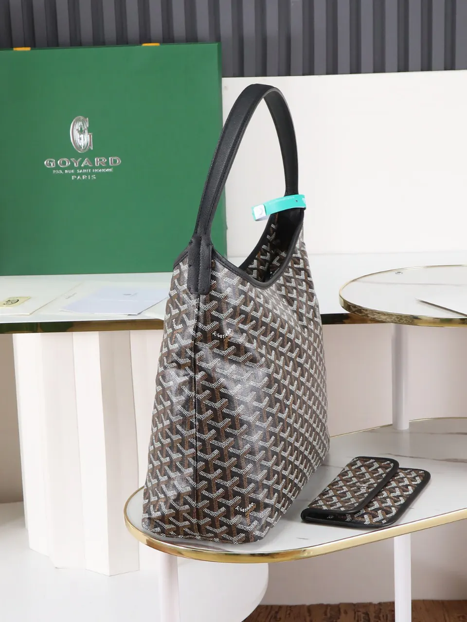 Black Hobo Shoulder Bag Vintage