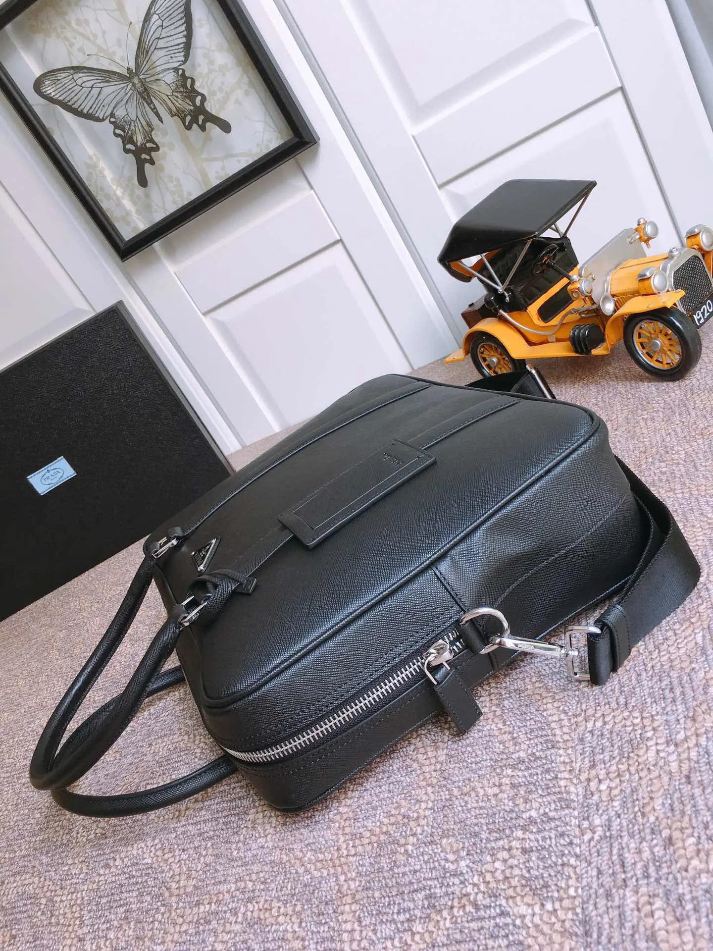 Briefcase Business Commuter Classic Leather