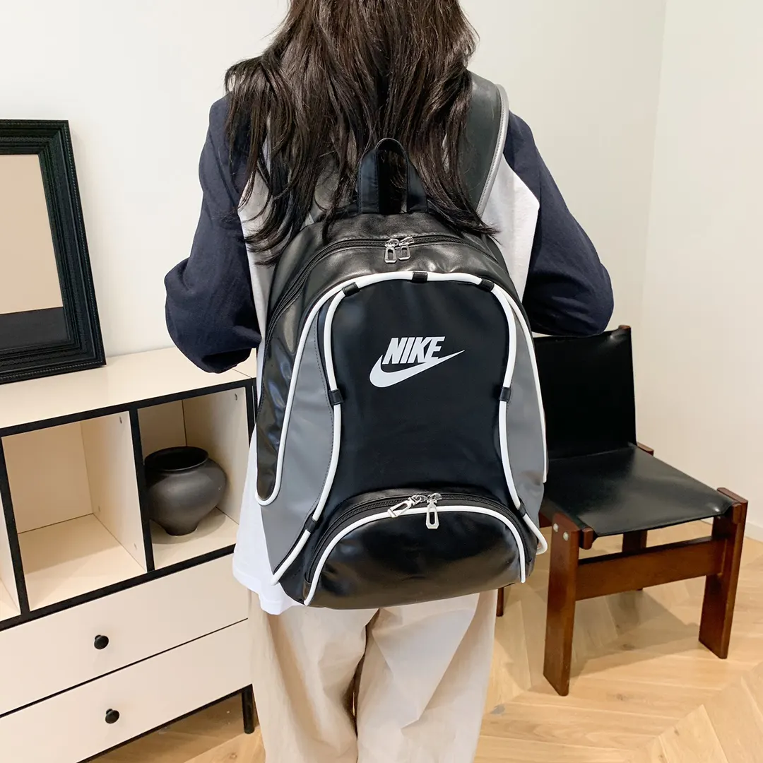 NIKE耐克 男女同款个性休閒户外大容量運動包 雙肩包 实用雙肩款