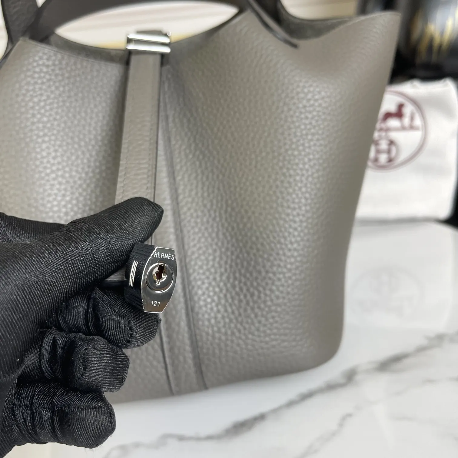 Hermès Picotin Togo牛皮 水桶包 18cm