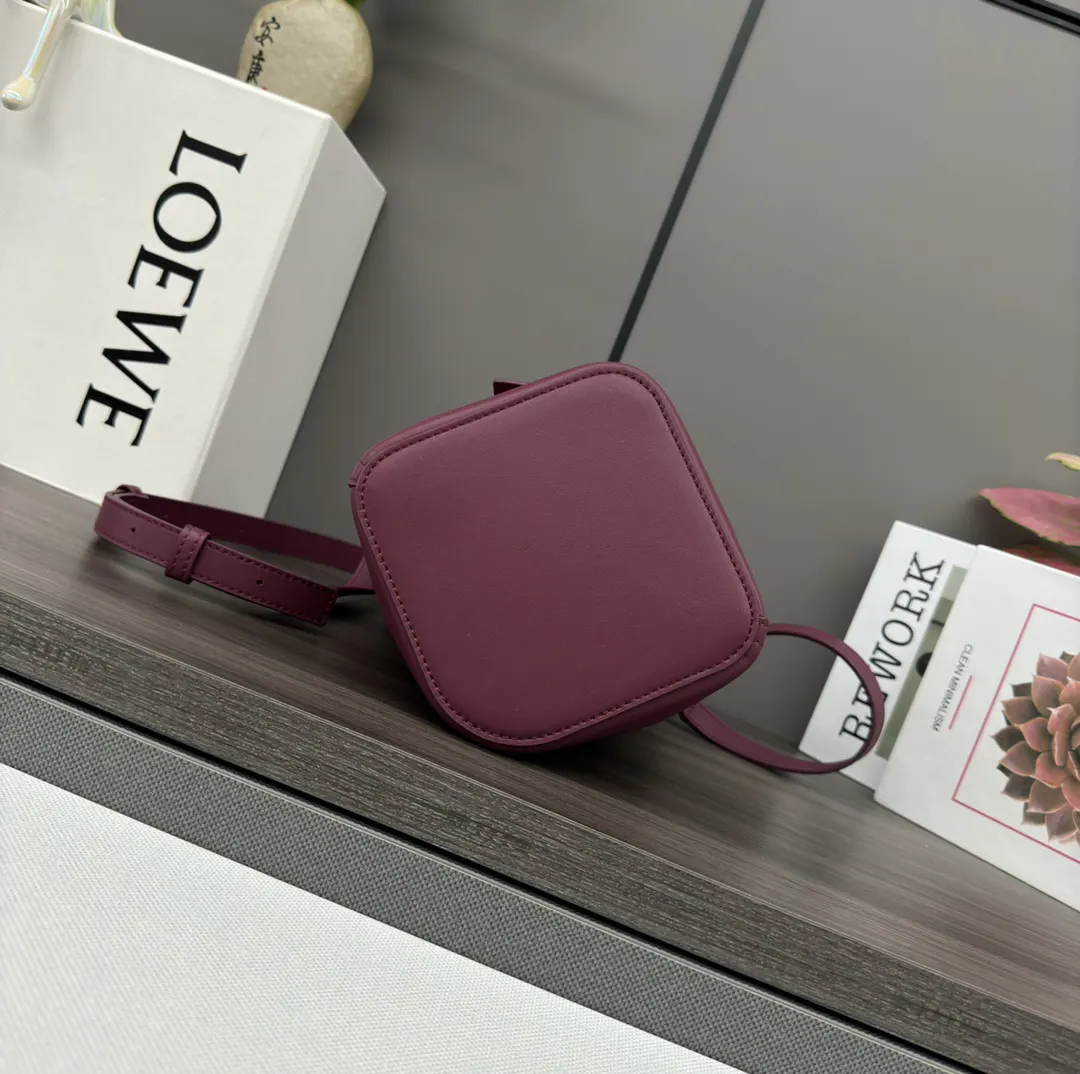 Bucket Bag Casual Leather