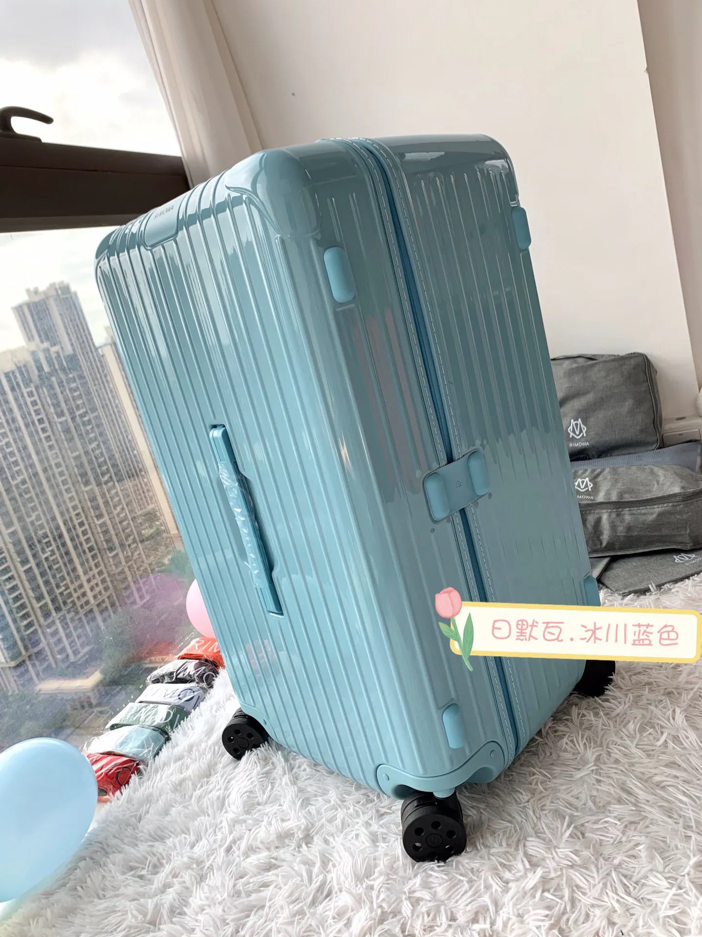 黑色 白色 日默瓦rimowa拉杆箱行李箱登机箱旅行箱方胖子運動 旅行拉杆款 輕便出行款