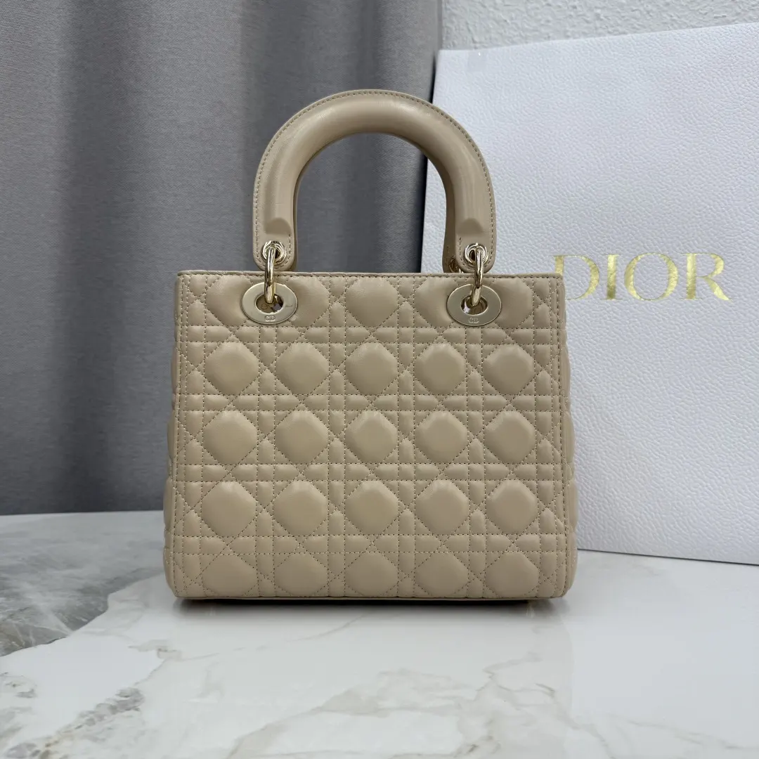 Dior Lady Dior Lady Sheepskin Clip Fine Accessories Handbag Image 4 Dior Lady Dior Lady Sheepskin Clip Fine Accessories Handbag Image 4