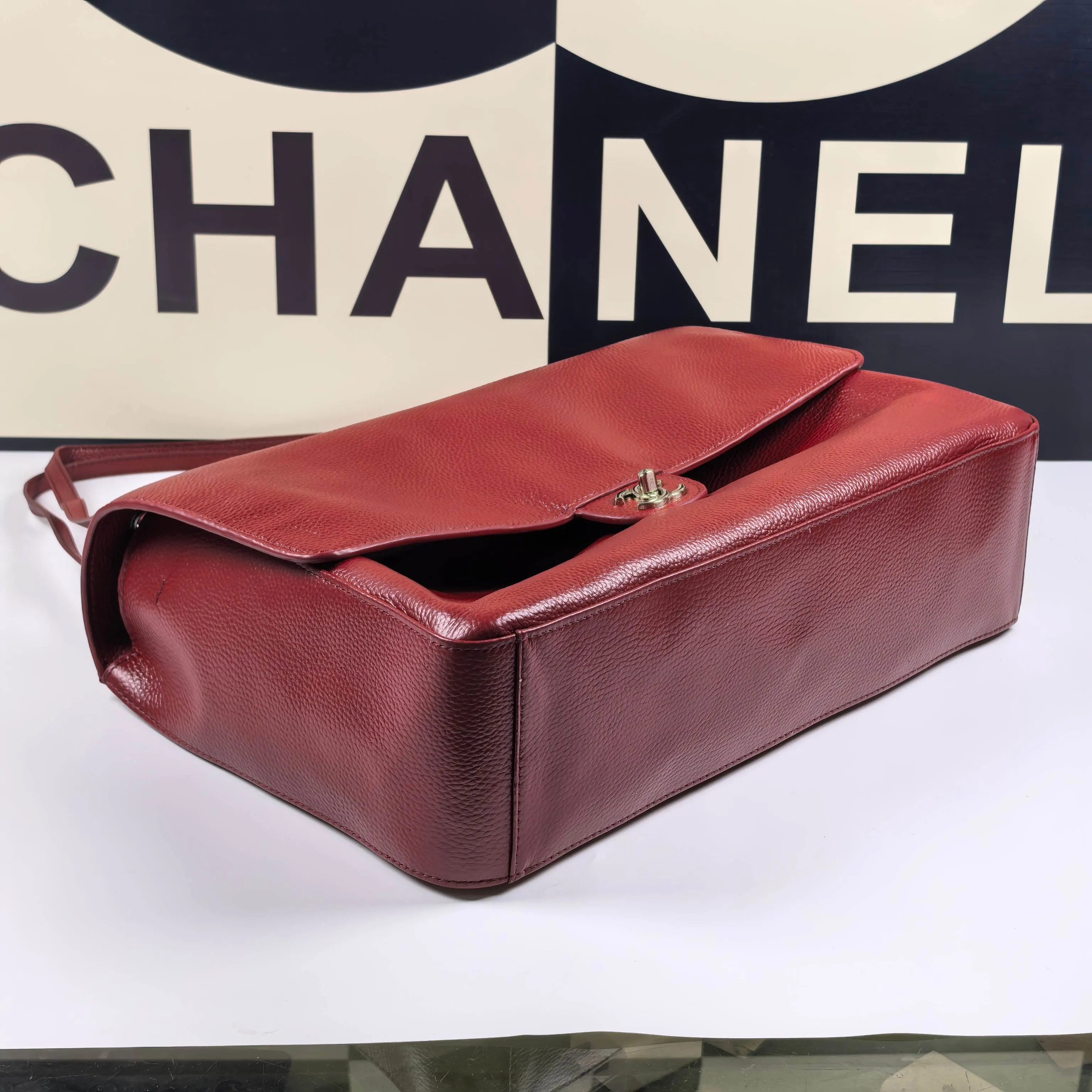 Chanel Classic Flap 牛皮 链条包