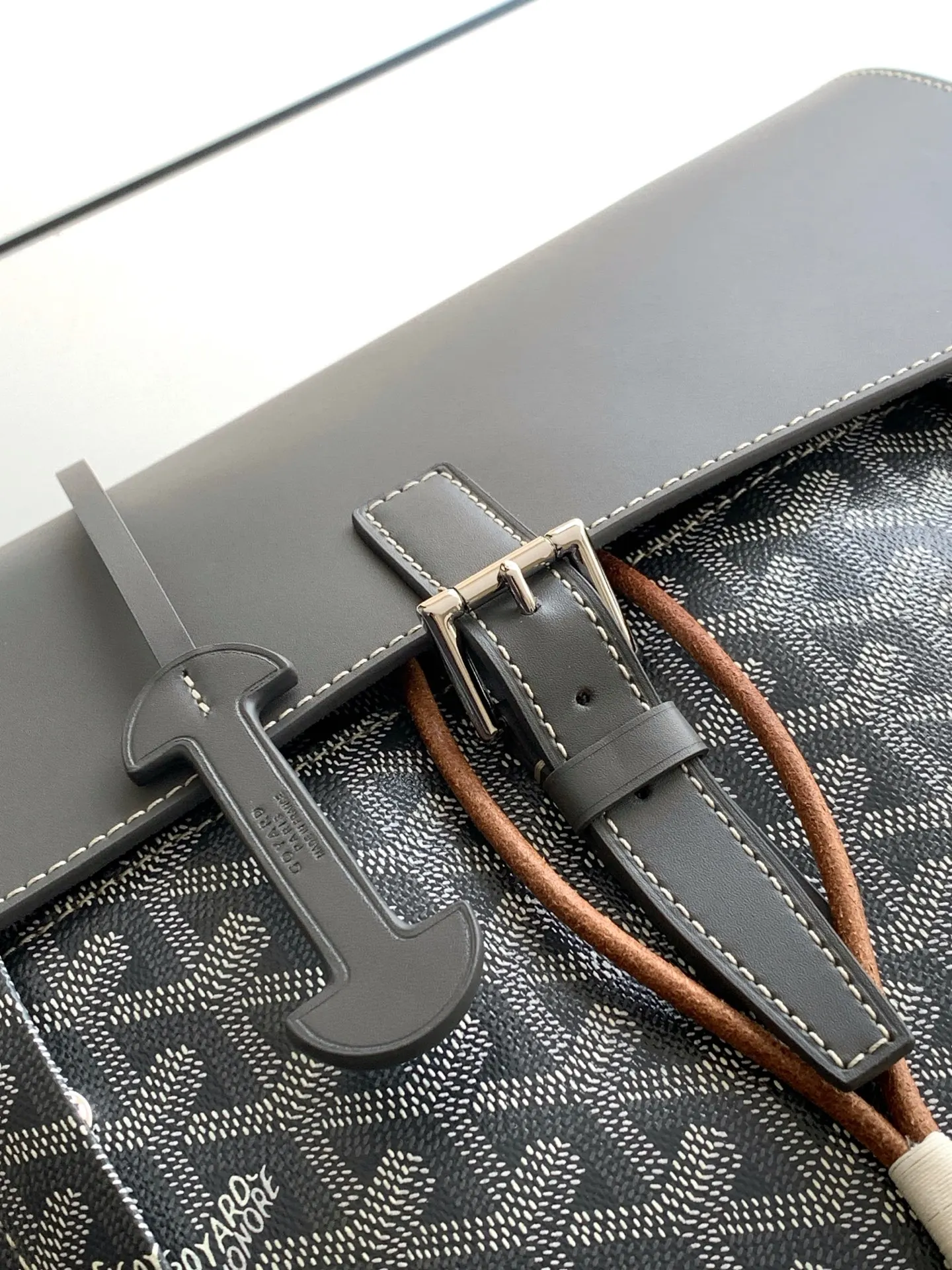 Goyard 黑色 棕色 雙肩包 实用雙肩款