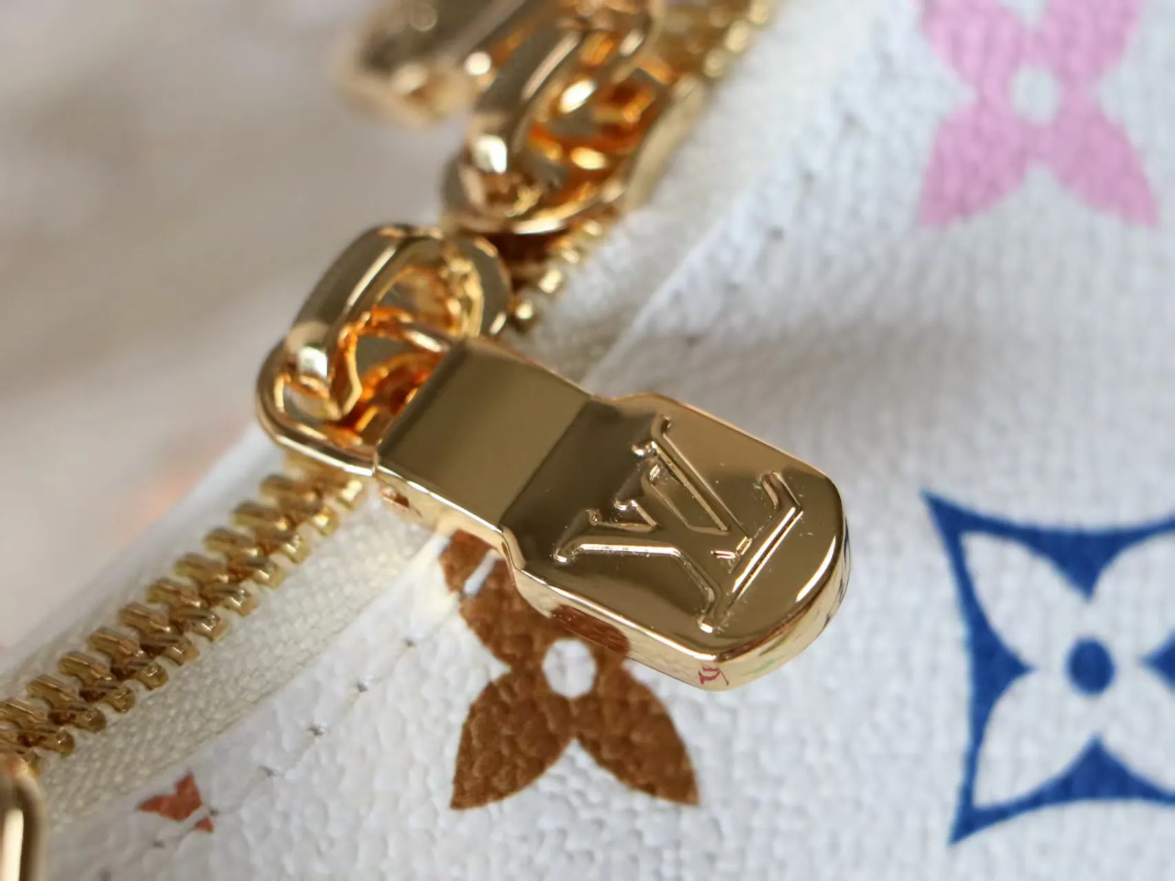 Louis Vuitton Chain Bag Canvas