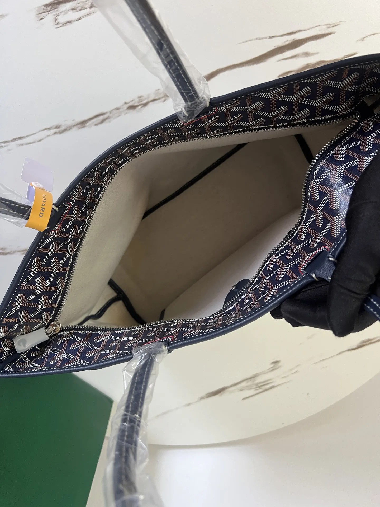 Goyard Tote Bag Leather