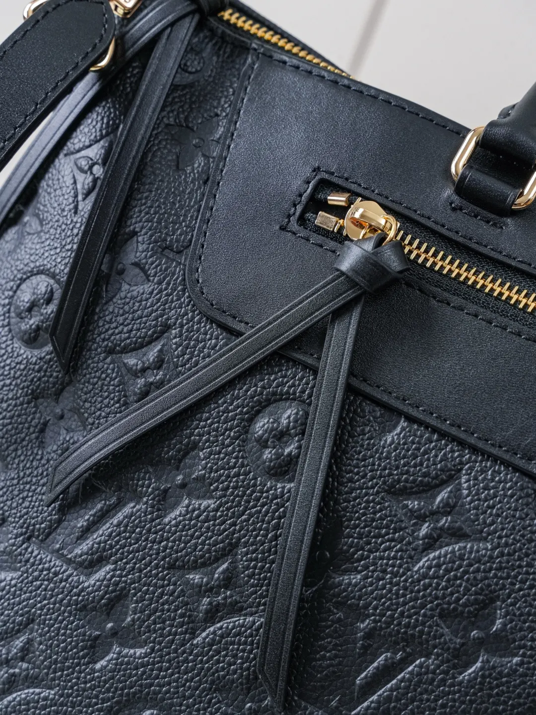 Gold Tote Bag Leather
