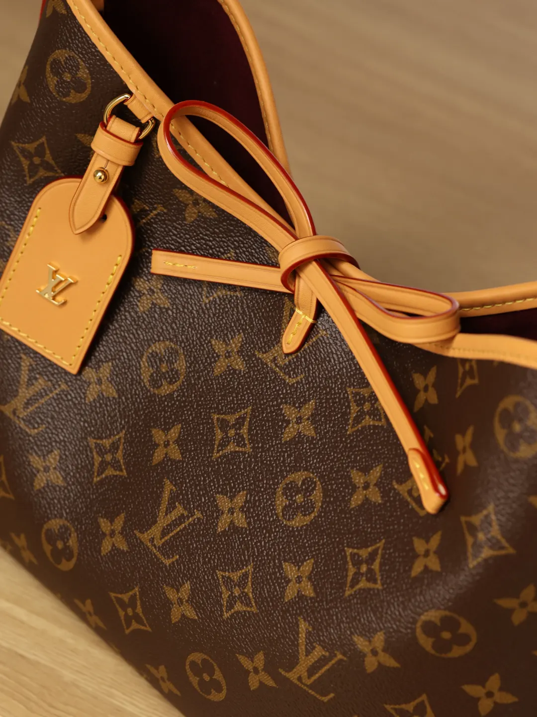 LV CarryAll 老花 帆布 水桶包 休闲水桶款