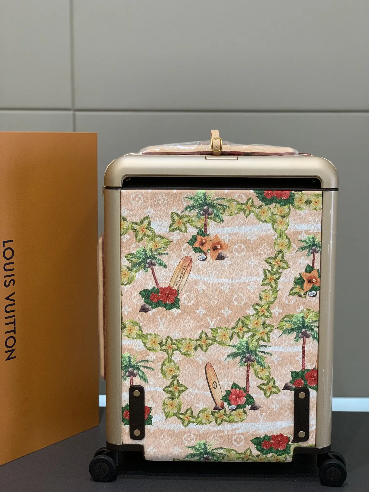 灰色 銀色 拉杆真皮包裹 行李箱 旅行拉杆款 輕便出行款