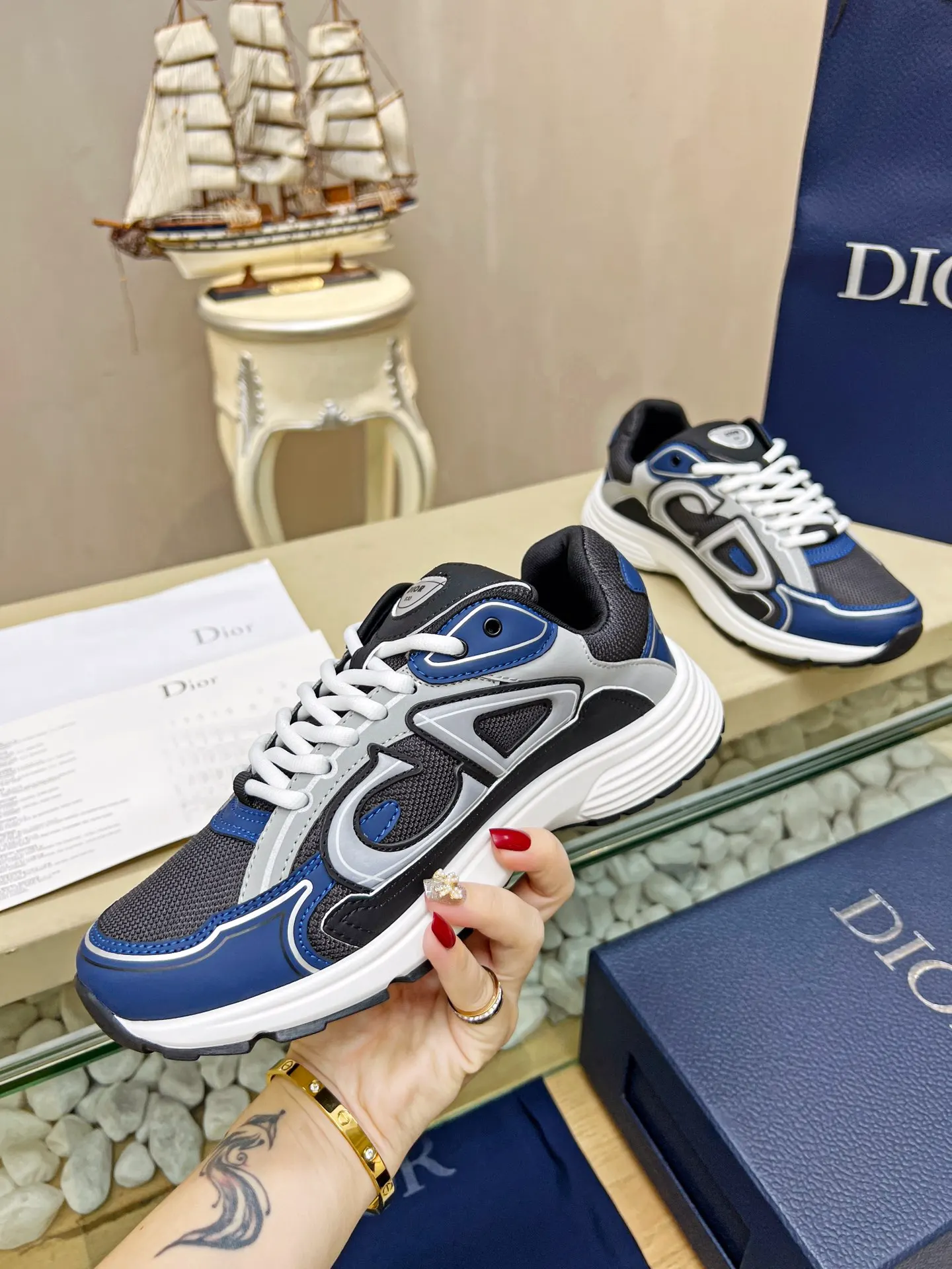 Dior B30 Black Sneakers