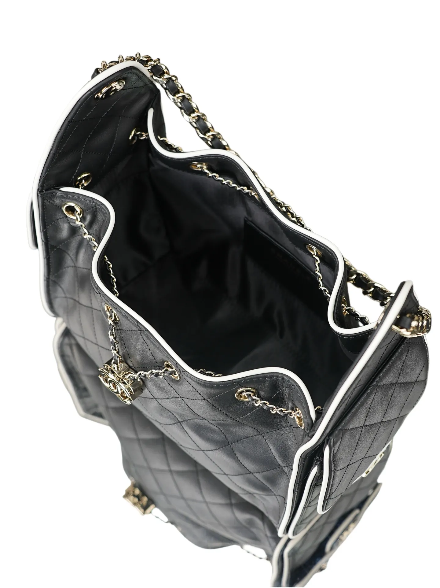 小號OHANEL 26ss25bag 《黑白边》 精选款