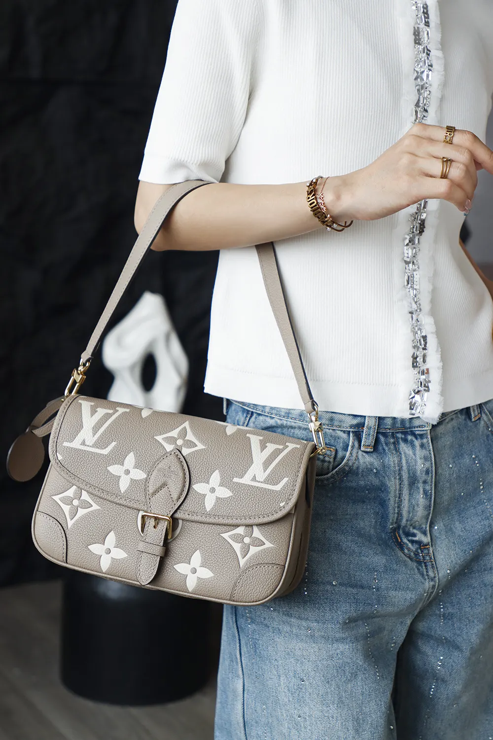 Louis Vuitton White Monogram Fashion Item | ORBUYBAG