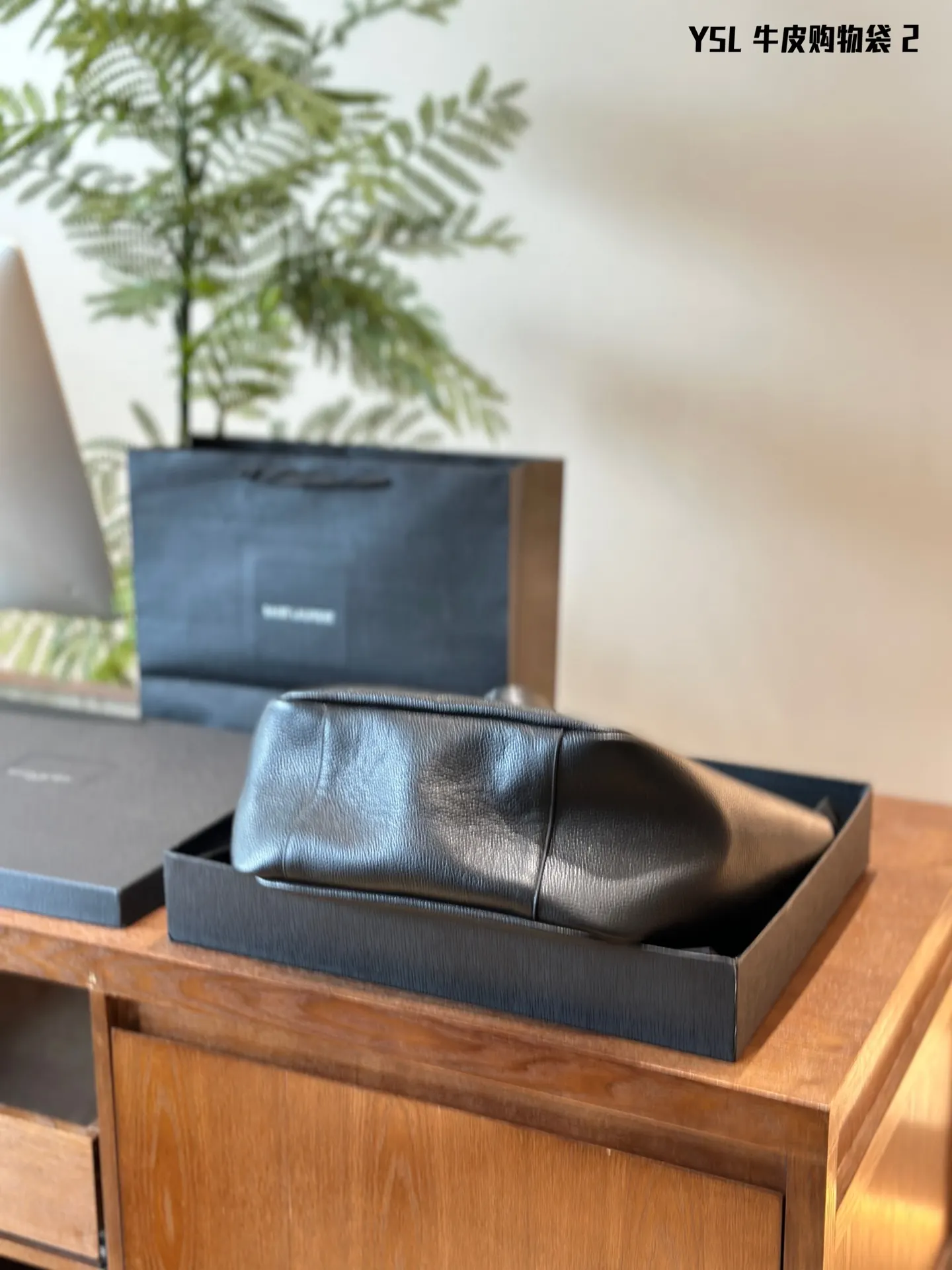 Tote Bag Commuter Leather