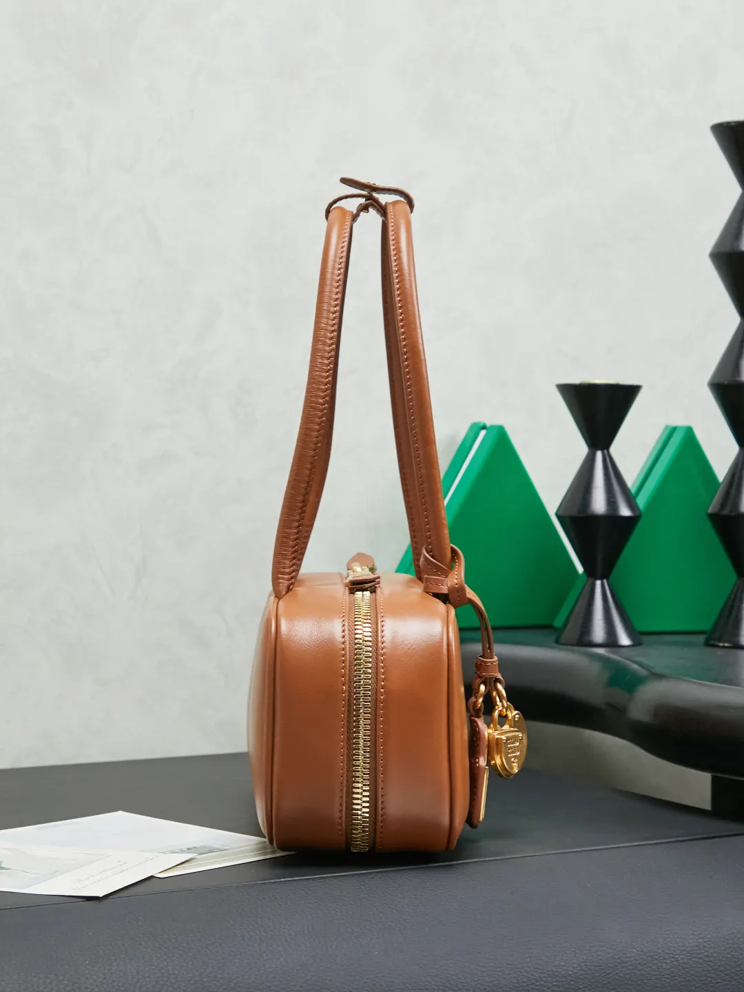Top Handle Bag Commuter Leather