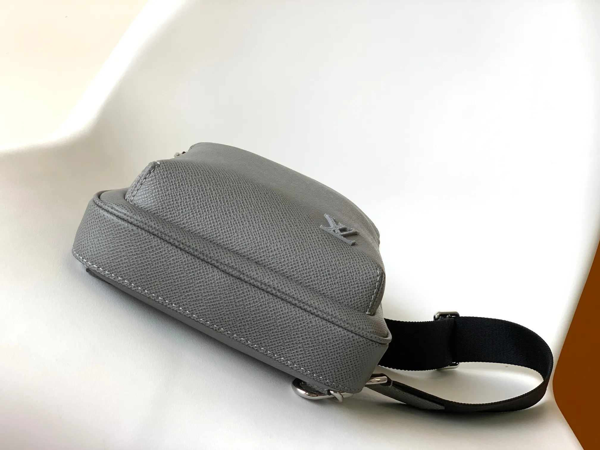 Gray Shoulder Bag Canvas