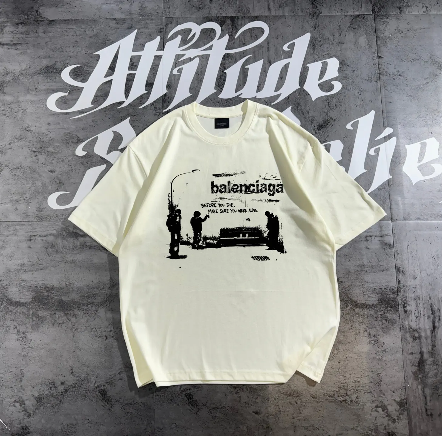 Balenciaga Cotton Short Sleeve T-Shirt Loose