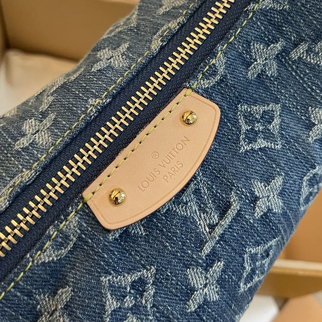 牛仔 帆布 HILLS CHETTE 手拿包 腋下包 升 复古腋下背款