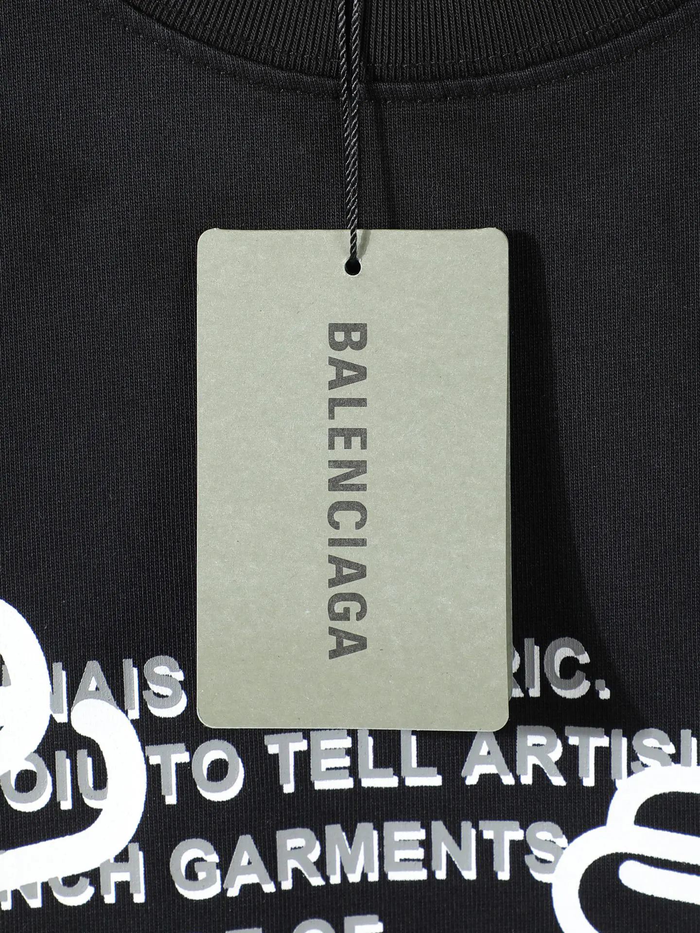 Balenciaga 26SS Logo 字母 短袖T恤