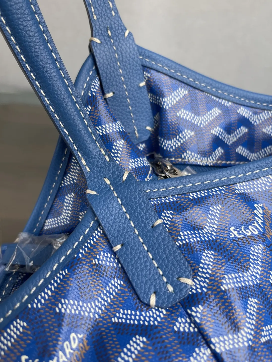 Goyard Hobo 藍色 腋下包 復古腋下背款