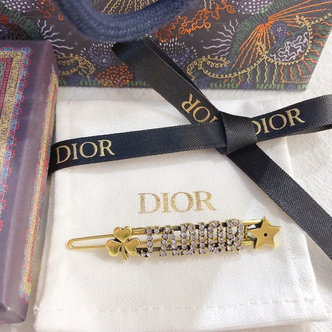 Dior Black Hair Accessory