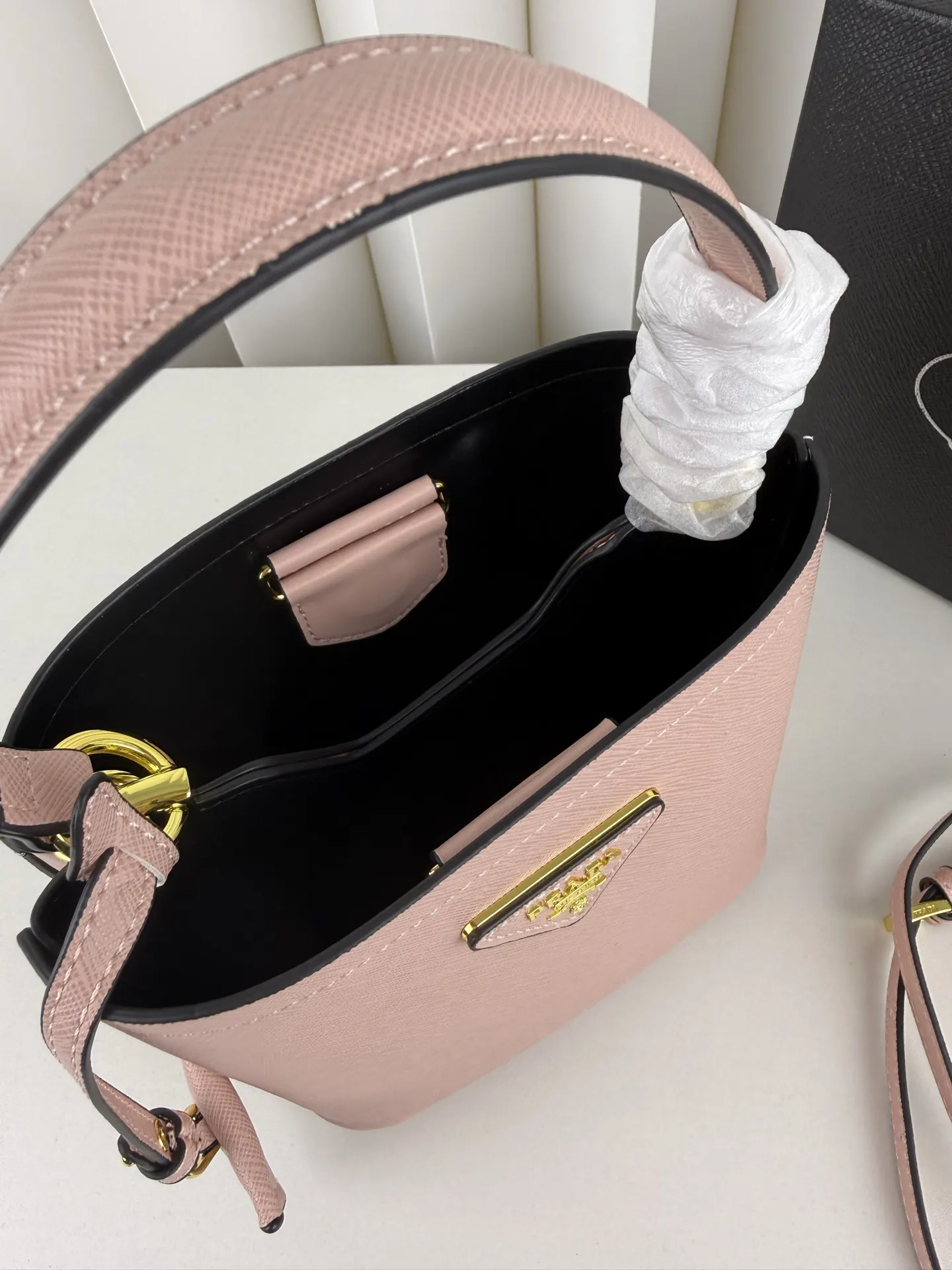 Bucket Bag Casual Leather