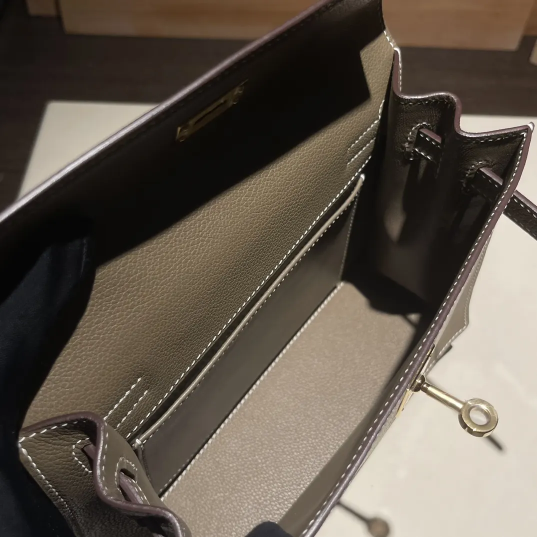 Hermès Kelly Danse Leather Crossbody Bag Classic