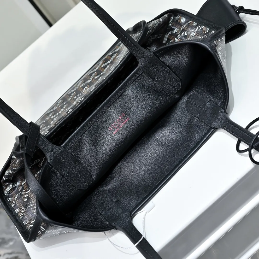 Goyard 牛皮 高 戈雅双面mini 王菲同款购物袋 头层牛皮 托特包 大容量托特款