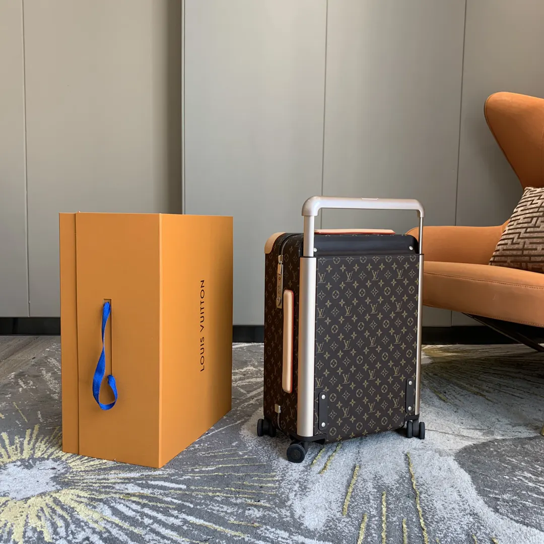 拉杆箱旅行箱 变色皮 海关锁 万向轮 鋁制宽拉杆時尚 行李箱 旅行拉杆款 輕便出行款
