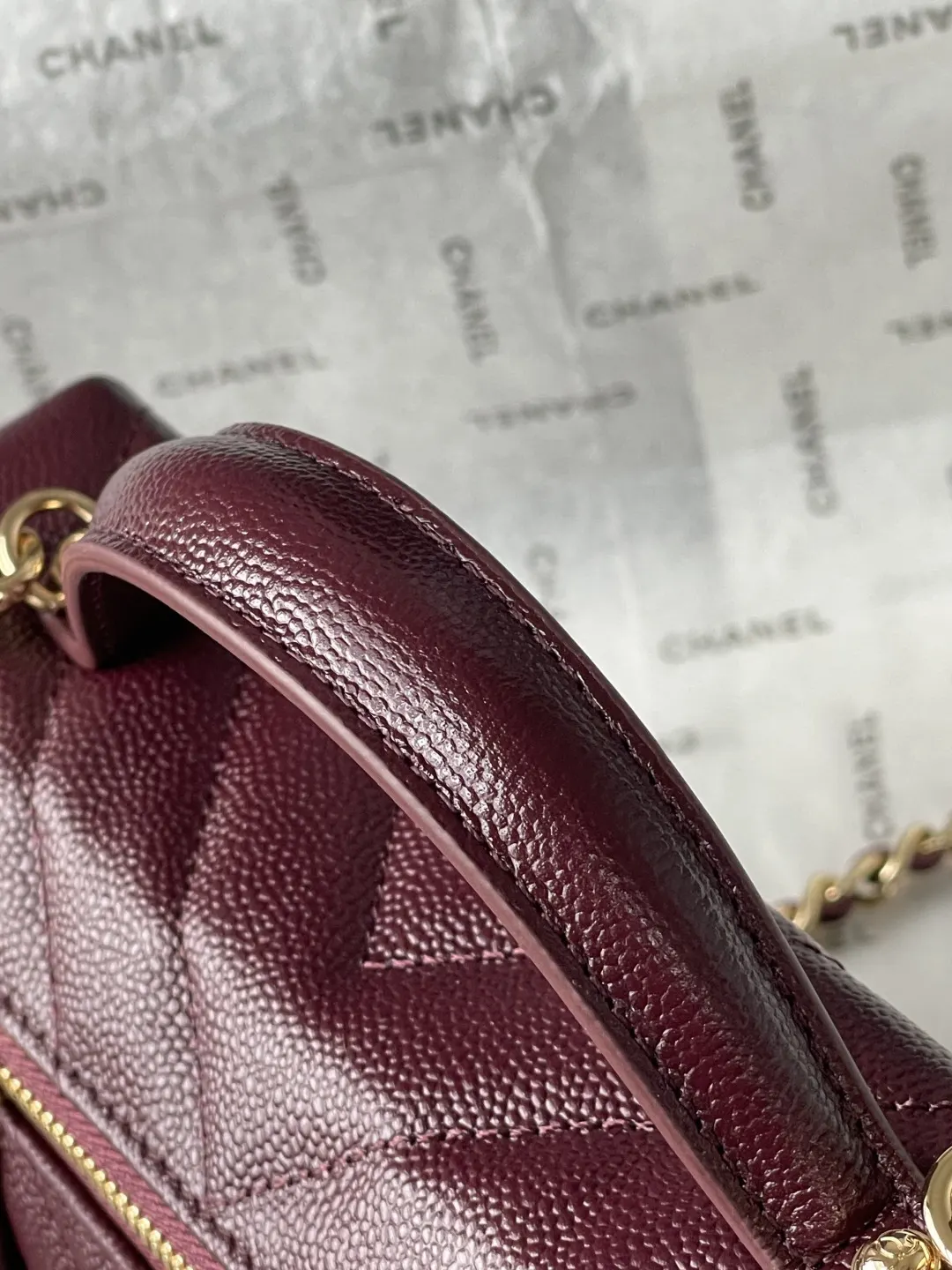 Chanel Chain Bag Leather