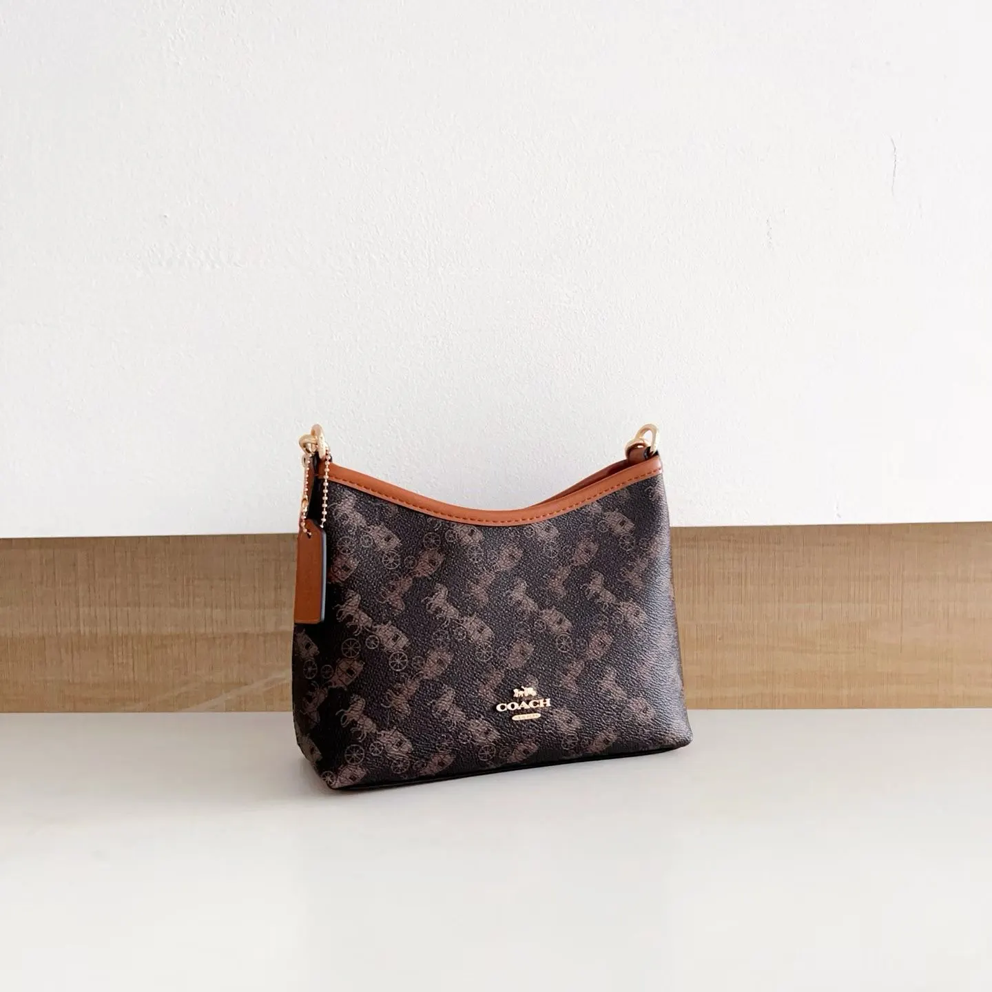 Coach laurel系列mini迷你流浪包 单肩斜挎包 轻便斜挎款
